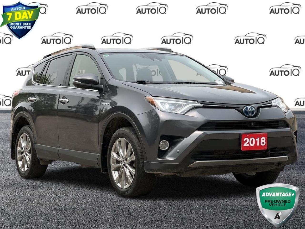 Used 2018 Toyota RAV4 Hybrid Limited LEATHER | HEATED SEATS & WHEEL | SUNROOF for sale in Kitchener, ON