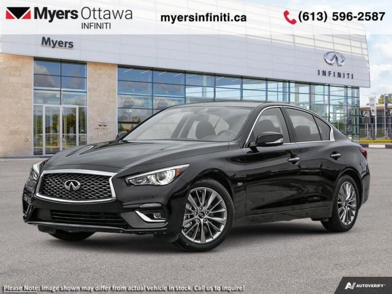 New 2023 Infiniti Q50 LUXE Sunroof Remote Start for Sale in Ottawa