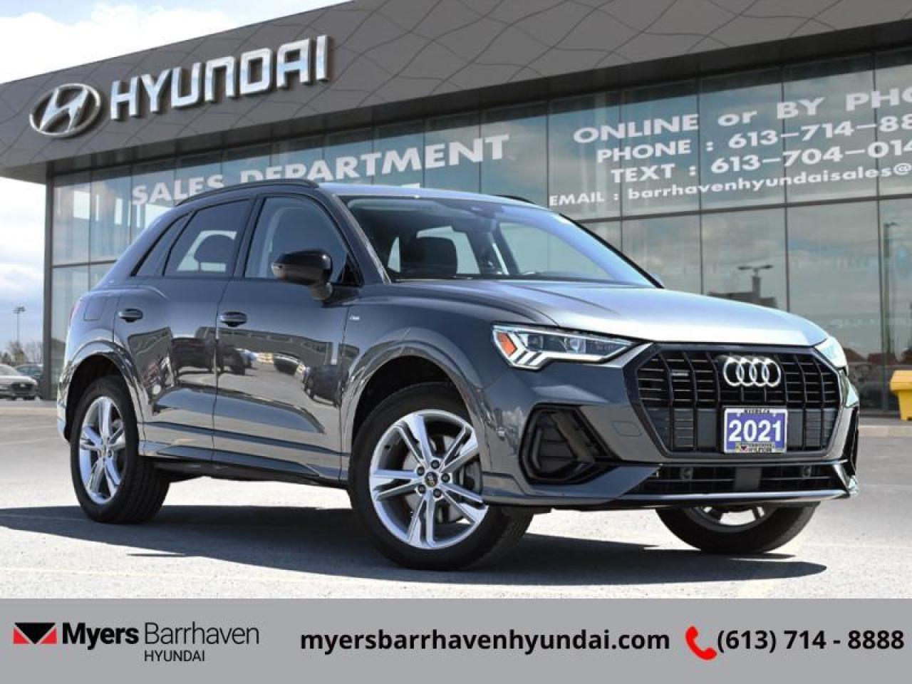 Used 2021 Audi Q3 Progressiv 45 TFSI quattro  -  Park Assist - $322 B/W for sale in Nepean, ON