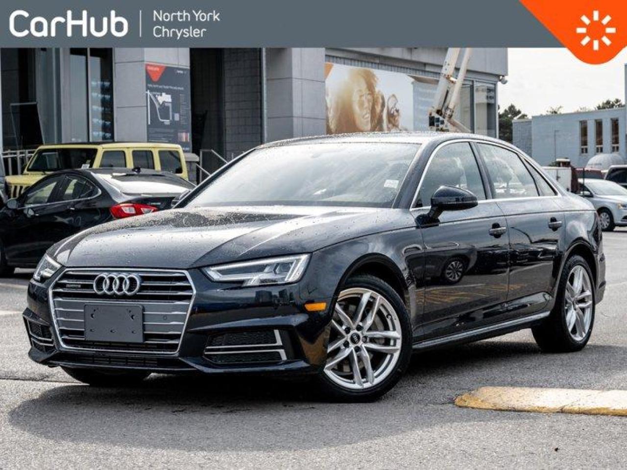 Used 2018 Audi A4 Sedan Technik Quattro Sunroof Bang & Olufsen Driver Safety Nav for sale in Thornhill, ON
