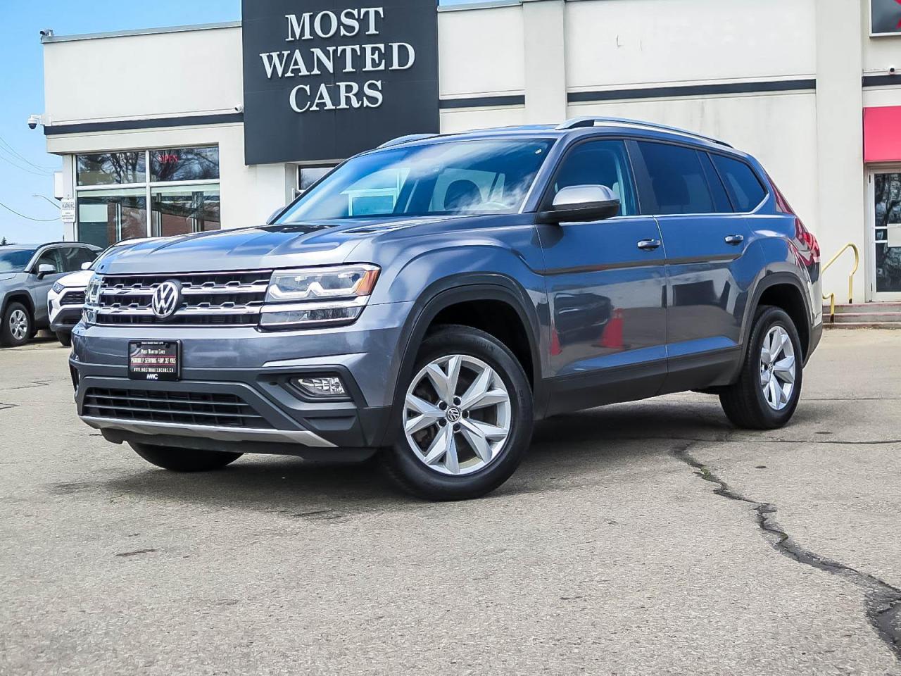 Used 2018 Volkswagen Atlas COMFORTLINE | 7 PASS | ALLOY | LEATHER | APP CONNECT for sale in Kitchener, ON