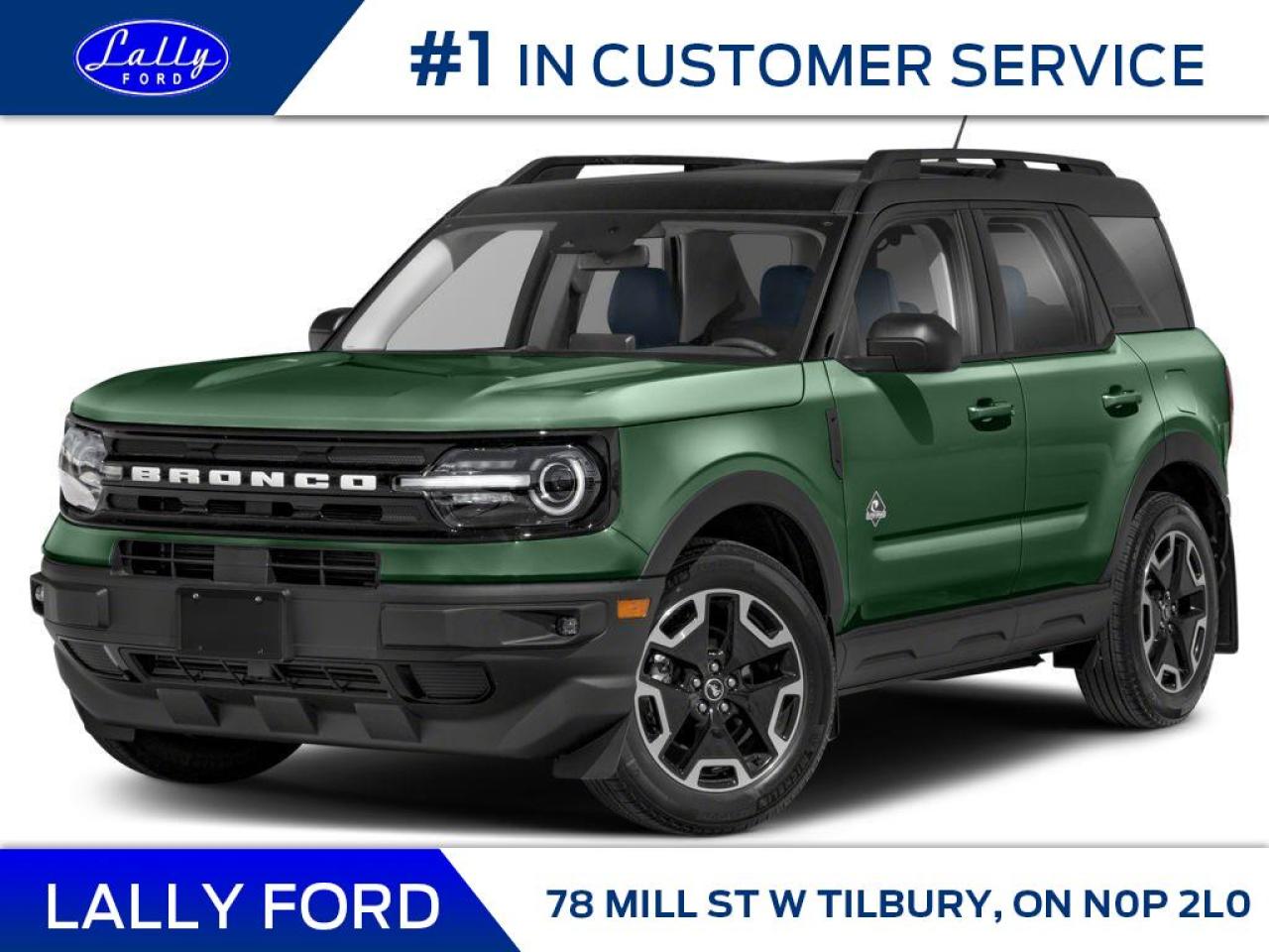 New 2023 Ford Bronco Sport Outer Banks for sale in Tilbury, ON