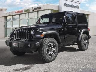 New 2023 Jeep Wrangler Sport S Save Today with Small Town Savings for sale in Steinbach, MB