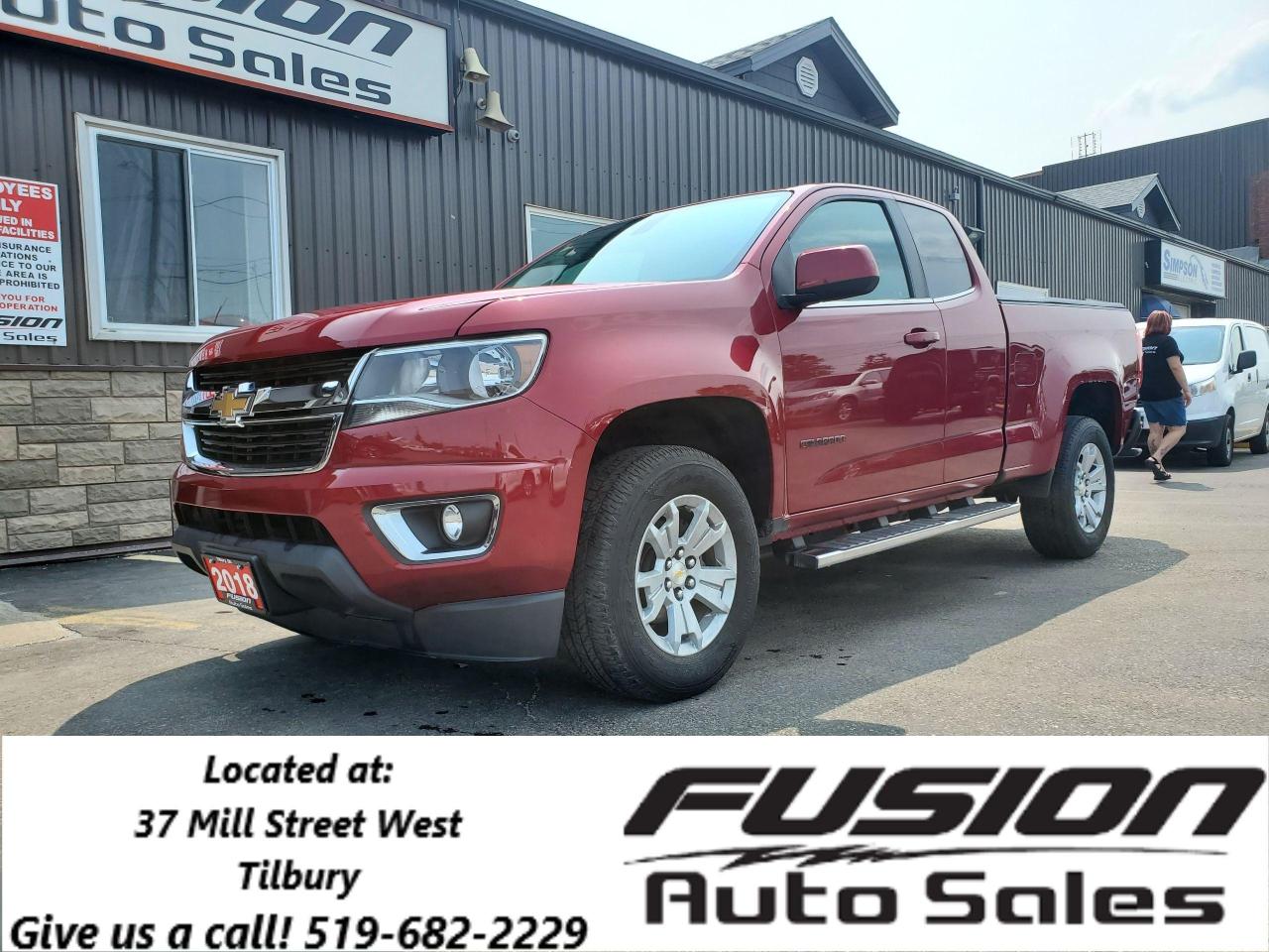 Used 2018 Chevrolet Colorado 2WD LT-LOW KM-V6-BACK UP CAMERA-REMOTE START for sale in Tilbury, ON