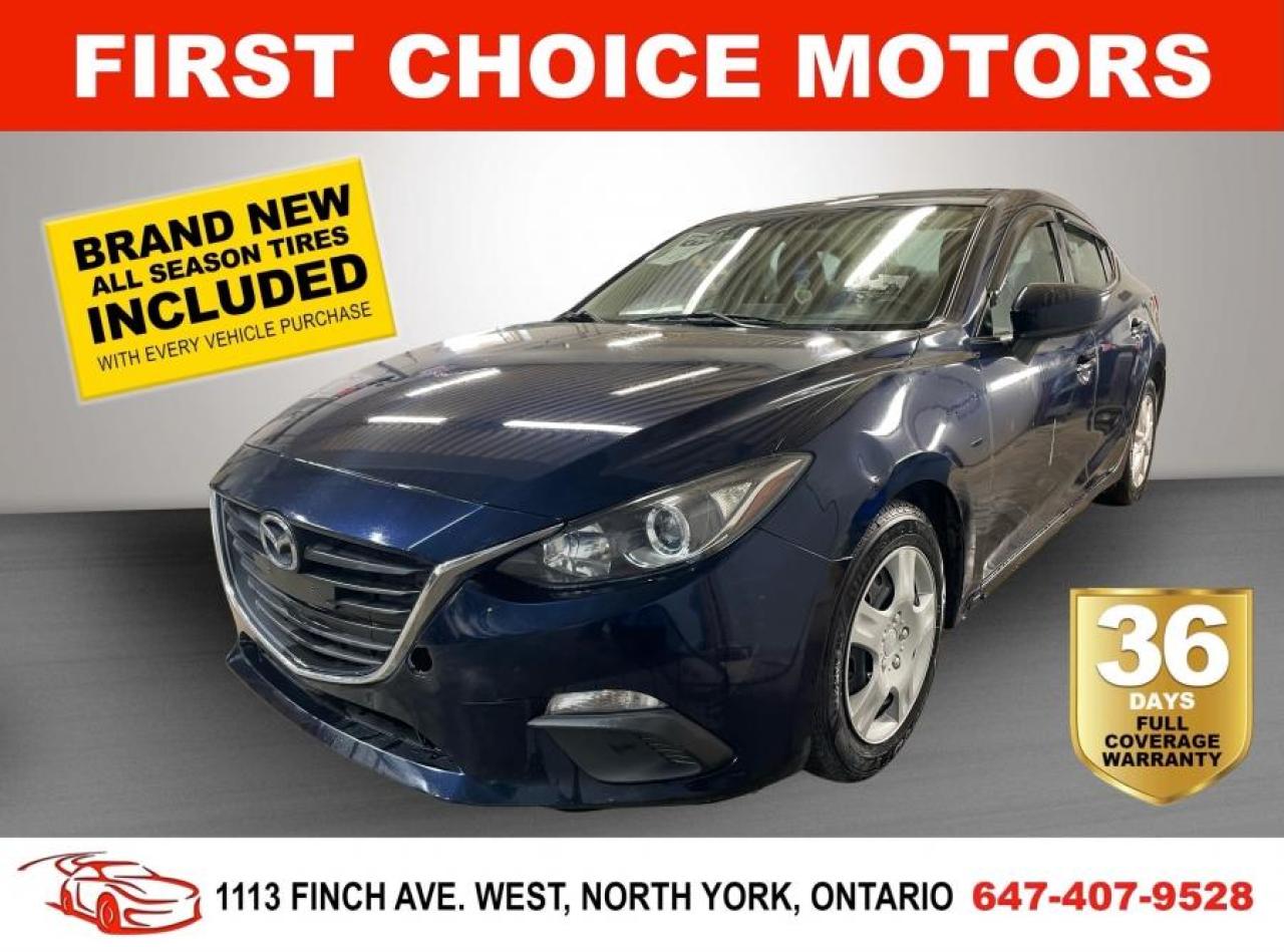 Used 2016 Mazda MAZDA3 GS SKY ~AUTOMATIC, FULLY CERTIFIED WITH WARRANTY!! for sale in North York, ON