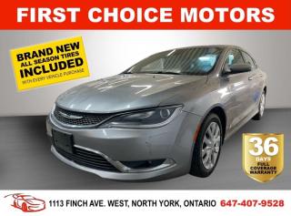 Used 2015 Chrysler 200 LIMITED ~AUTOMATIC, FULLY CERTIFIED WITH WARRANTY! for sale in North York, ON