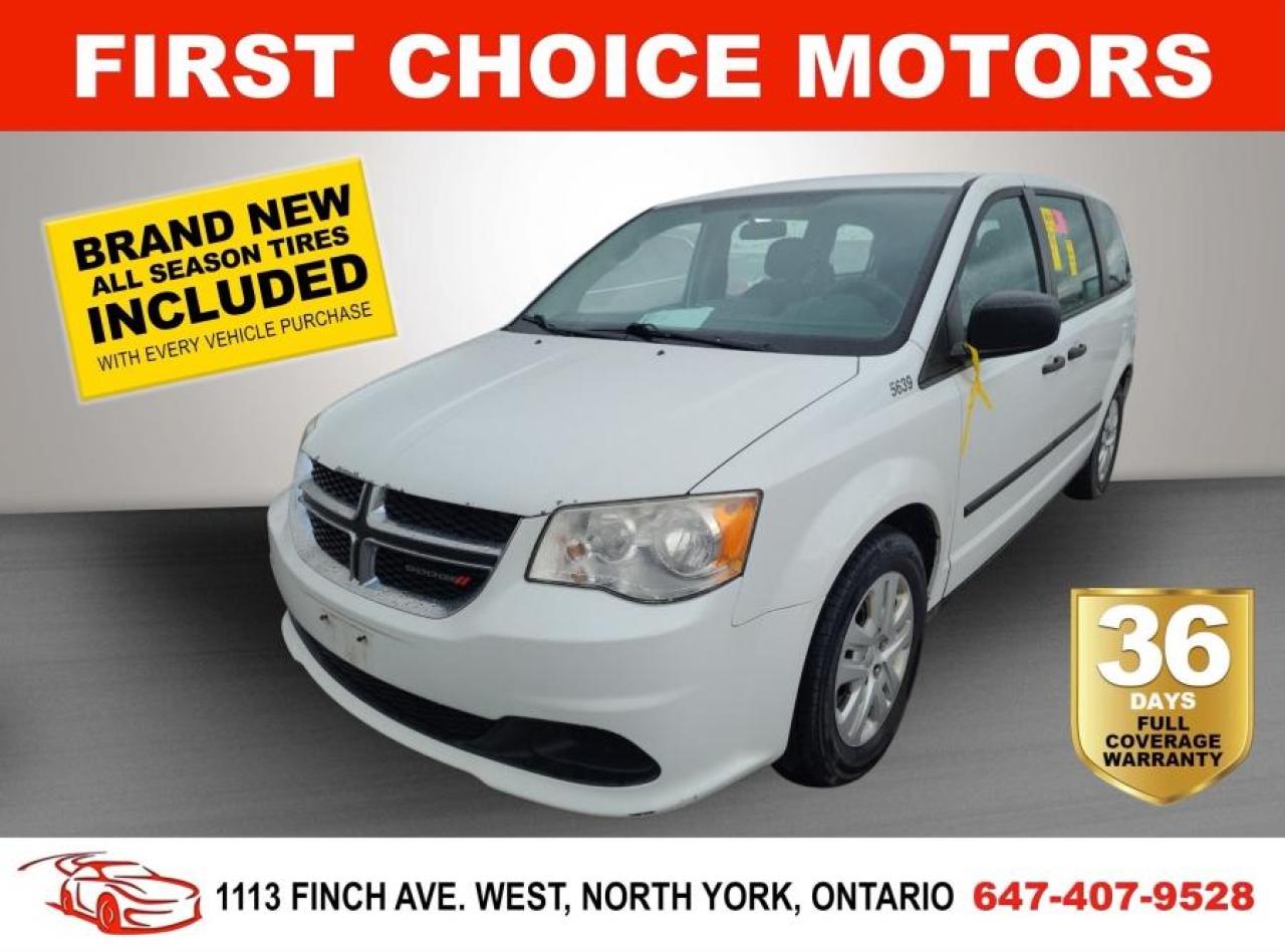 Used 2013 Dodge Grand Caravan SE ~AUTOMATIC, FULLY CERTIFIED WITH WARRANTY!!!~ for sale in North York, ON