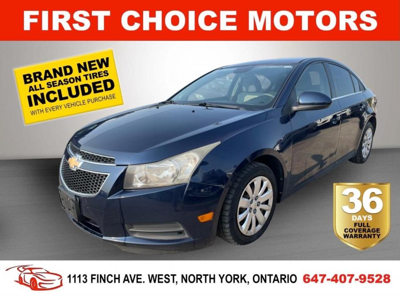 Used 2011 Chevrolet Cruze LT ~AUTOMATIC, FULLY CERTIFIED WITH WARRANTY!!!~ for sale in North York, ON