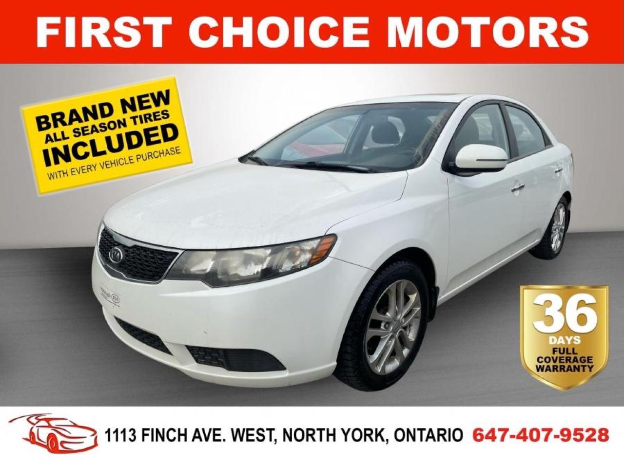 Used 2012 Kia Forte EX ~AUTOMATIC, FULLY CERTIFIED WITH WARRANTY!!!~ for sale in North York, ON