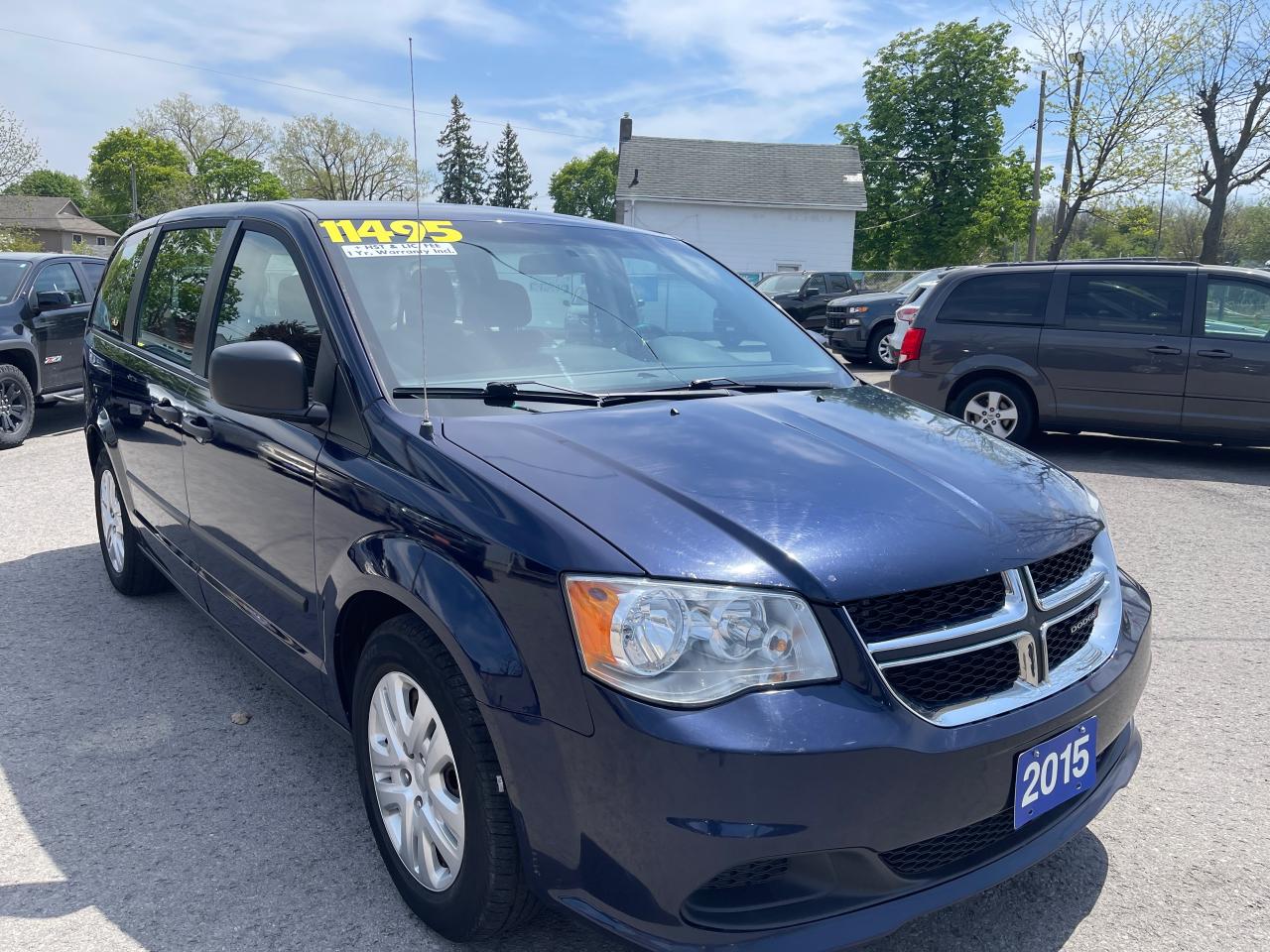 2015 Dodge Grand Caravan 7 Passengers, Rear Seat Sto-N-Go, Remote Starter