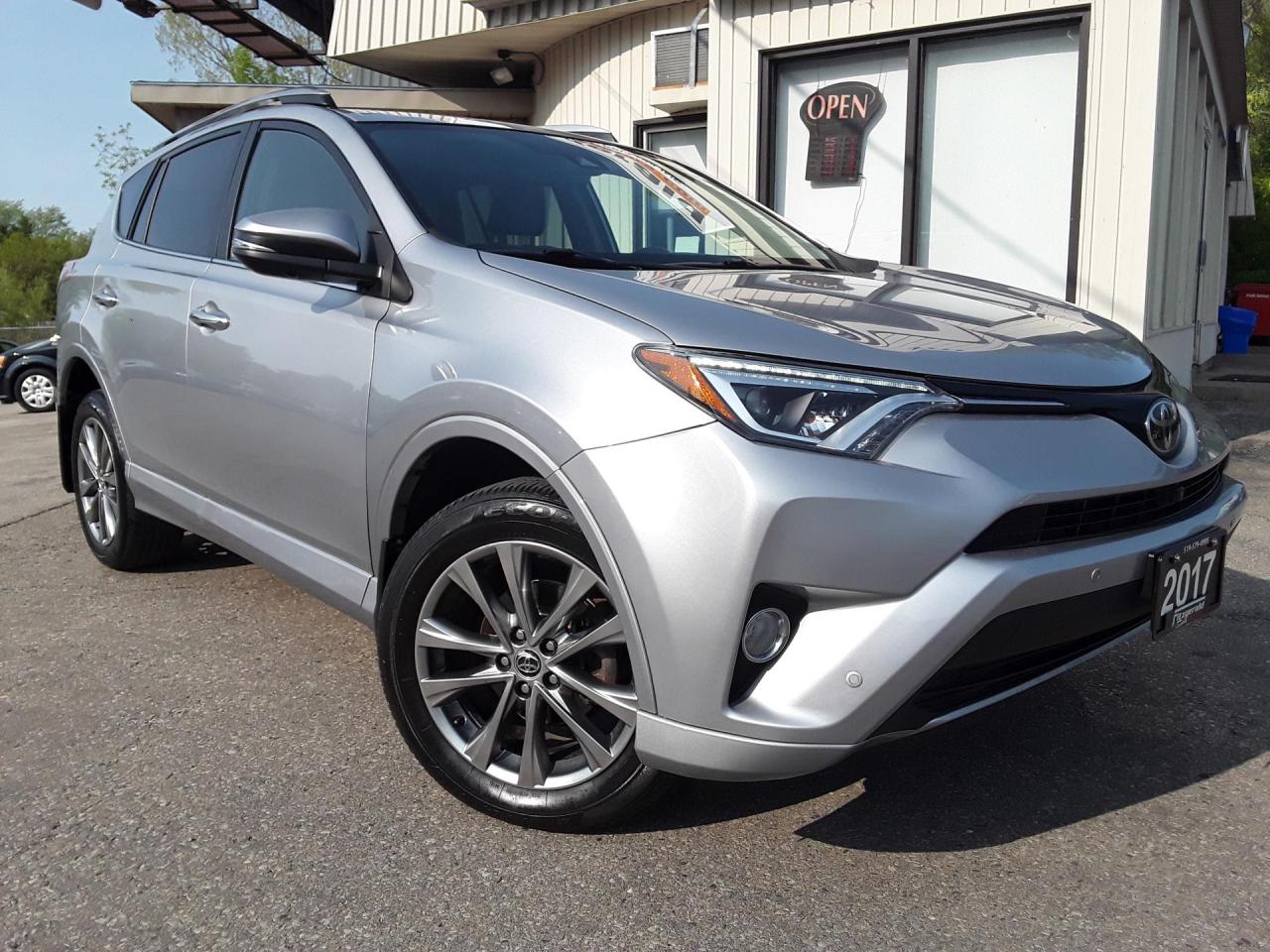 Used 2017 Toyota RAV4 Limited AWD - PLATINUM! LEATHER! NAV! 360 CAM! BSM! for sale in Kitchener, ON