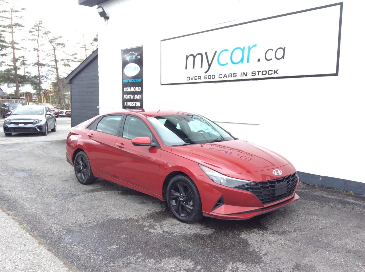 Used 2021 Hyundai Elantra Preferred ALLOYS. HEATED SEATS/WHEEL. BACKUP CAM. APPLEPLAY for sale in Kingston, ON