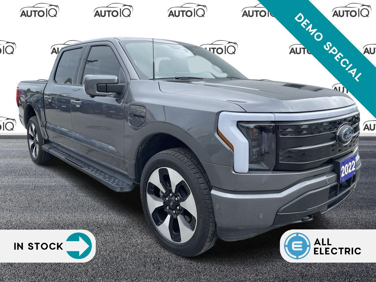 Used 2022 Ford F-150 Lightning Platinum EXTENDED RANGE !!!! | POWER MOONROOF | LEATHER INTERIOR for sale in St Catharines, ON