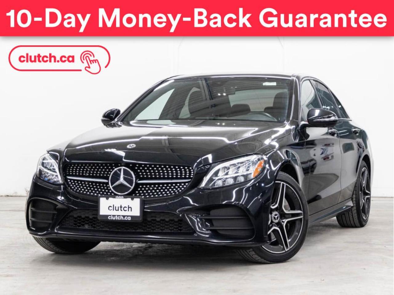 Used 2020 Mercedes-Benz C-Class C 300 w/ Apple CarPlay & Android Auto, Nav, Pano Sunroof for sale in Toronto, ON