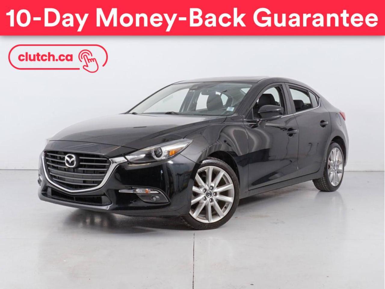 Used 2018 Mazda MAZDA3 GT w/ Heated Front Seats, Power Moonroof for sale in Bedford, NS