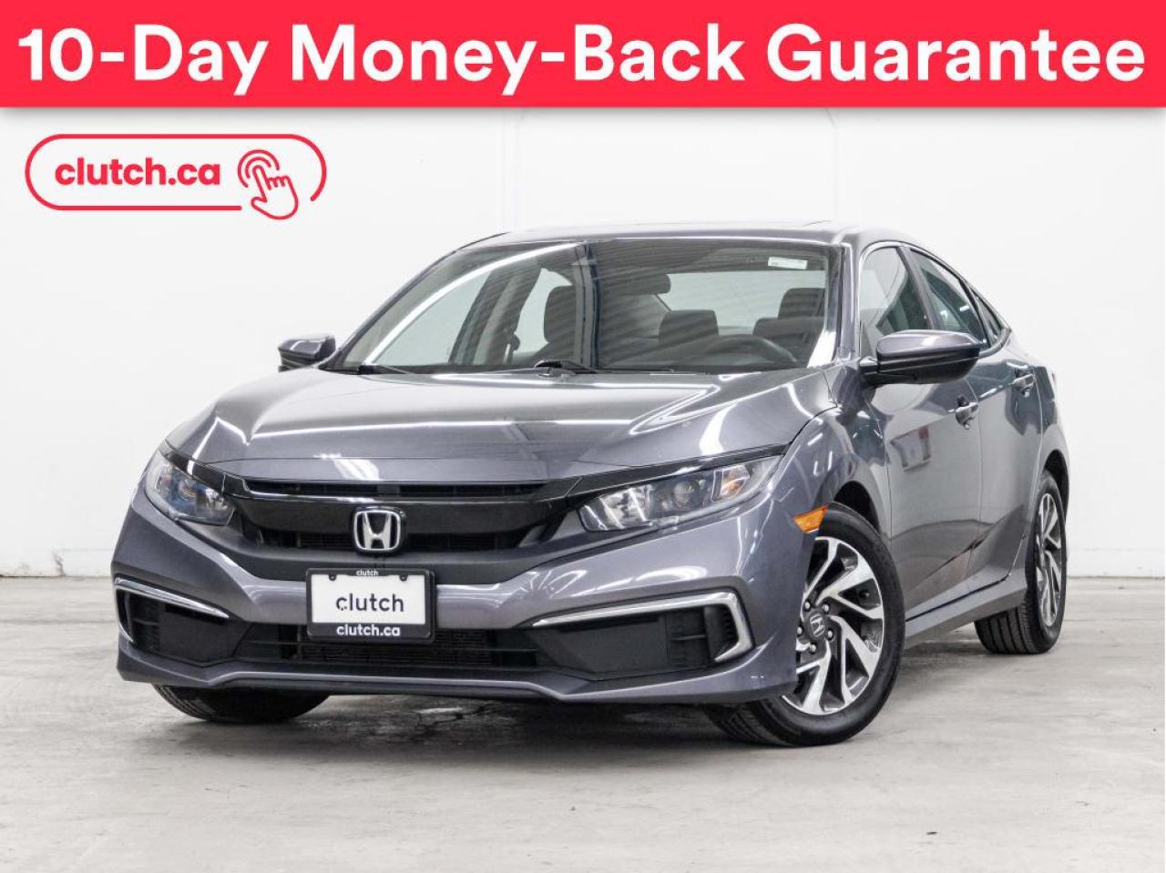 Used 2020 Honda Civic Sedan EX w/ Apple CarPlay & Android Auto, Adaptive Cruise for sale in Toronto, ON