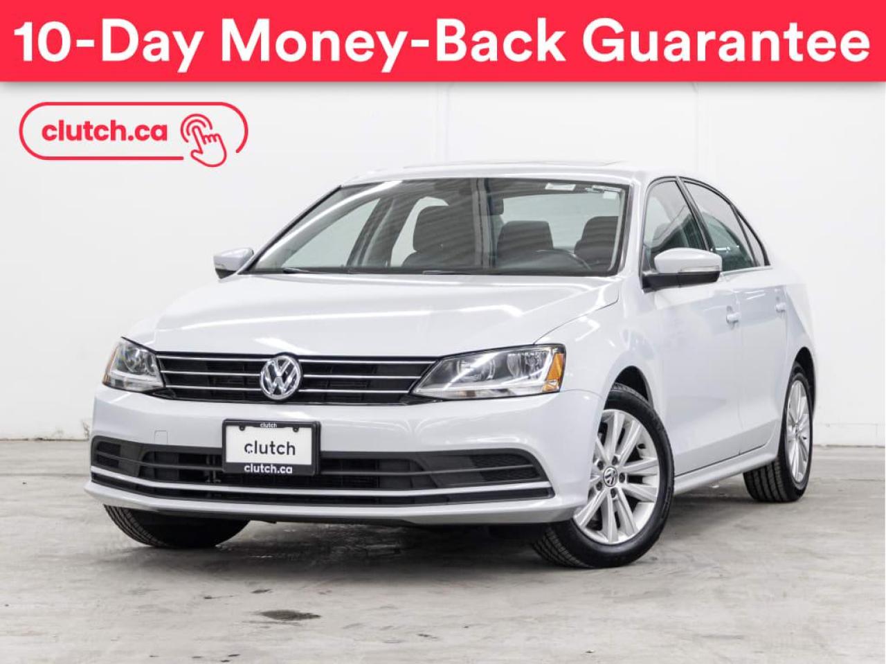 Used 2017 Volkswagen Jetta Sedan Wolfsburg w/ Apple CarPlay & Android Auto, Backup Cam for sale in Toronto, ON