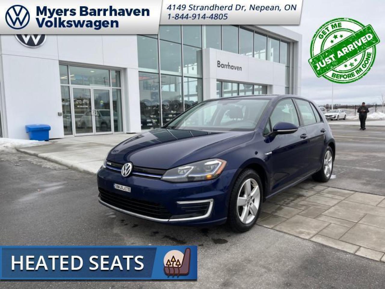 Used 2020 Volkswagen Golf e-Golf Comfortline  - Heated Seats for sale in Nepean, ON