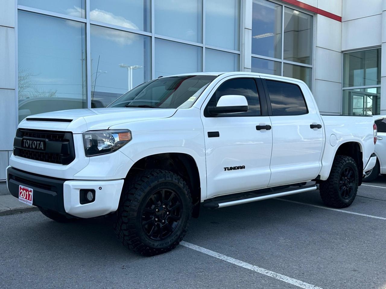 Used 2017 Toyota Tundra SR5 Plus 5.7L V8 AUTHENTIC TRD CREWMAX PRO! for sale in Cobourg, ON