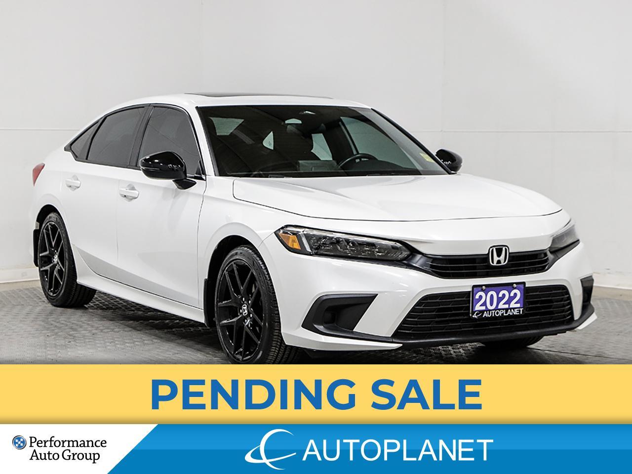 Used 2022 Honda Civic Sedan Sport, Back Up Cam, Honda Sensing, Bluetooth! for sale in Brampton, ON