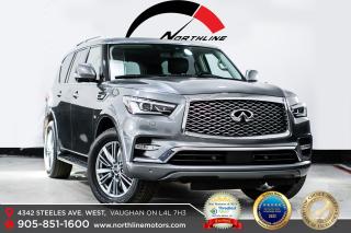 Used 2020 Infiniti QX80 LUXE 7-PASS/ BOSE/ ROOF/ CARPLAY/DRIVE ASSIST for sale in Vaughan, ON