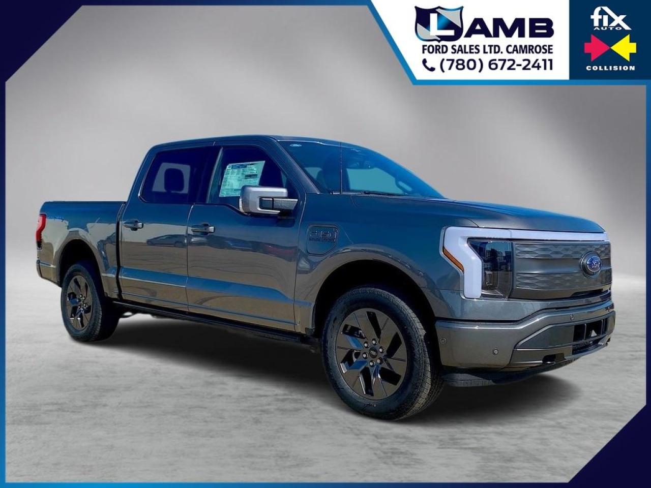 New 2023 Ford F-150 Lightning LARIAT 5.5' Box 511A for sale in Camrose, AB