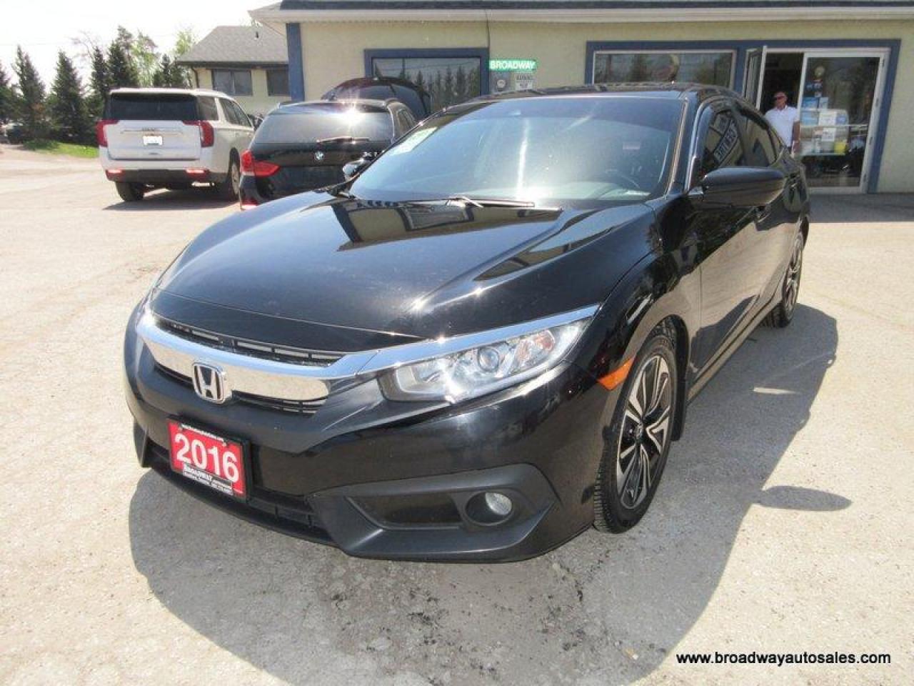 2016 Honda Civic GREAT VALUE EX-T-EDITION 5 PASSENGER 1.5L - TURBO.. ECON-MODE-PACKAGE.. HEATED SEATS.. BACK-UP CAMERA.. POWER SUNROOF.. BLUETOOTH SYSTEM..