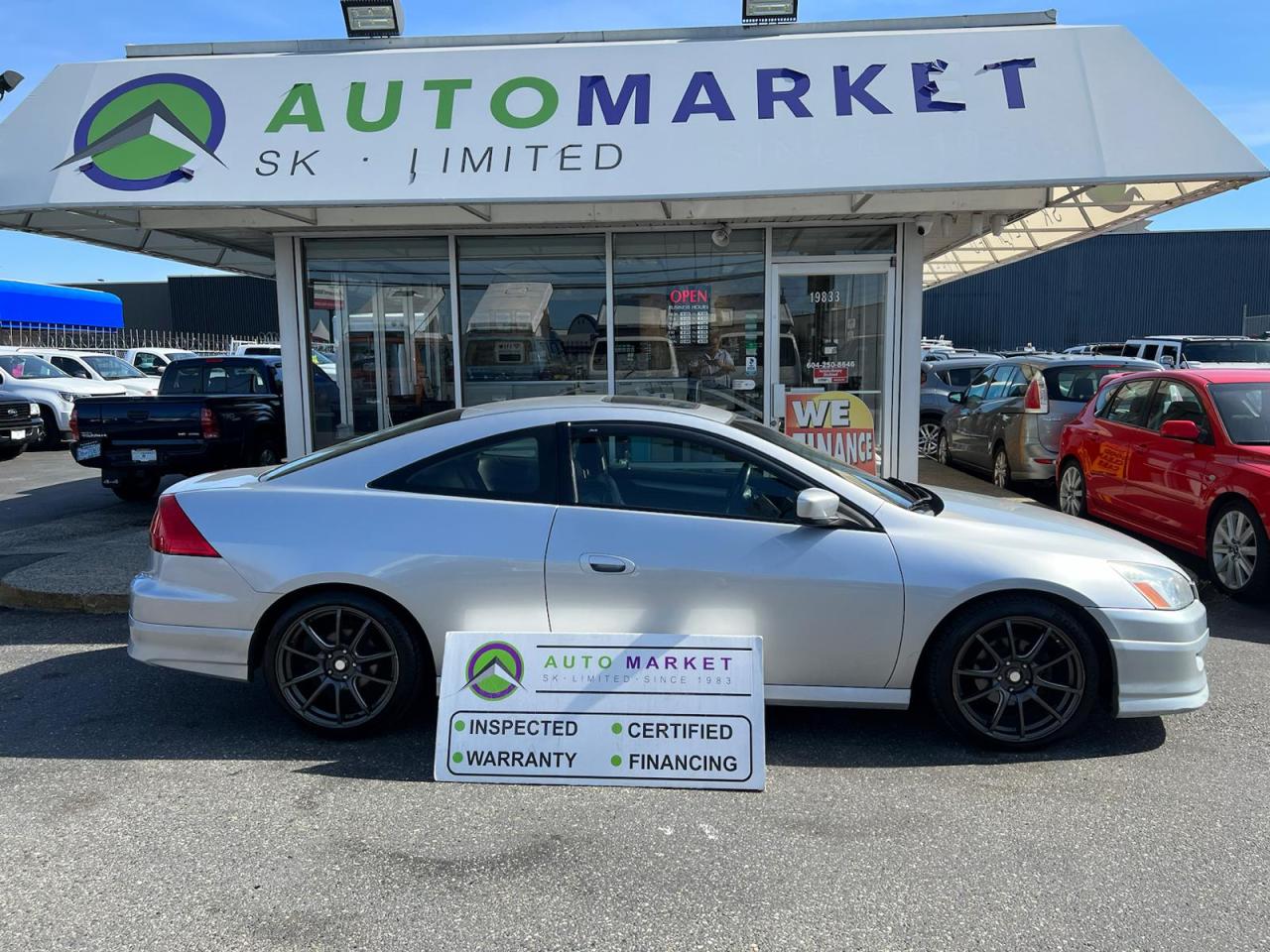 Used 2006 Honda Accord RARE! EX-L V-6 Cpe *HONDA FACTORY PERFORMANCE PKG!* for sale in Langley, BC