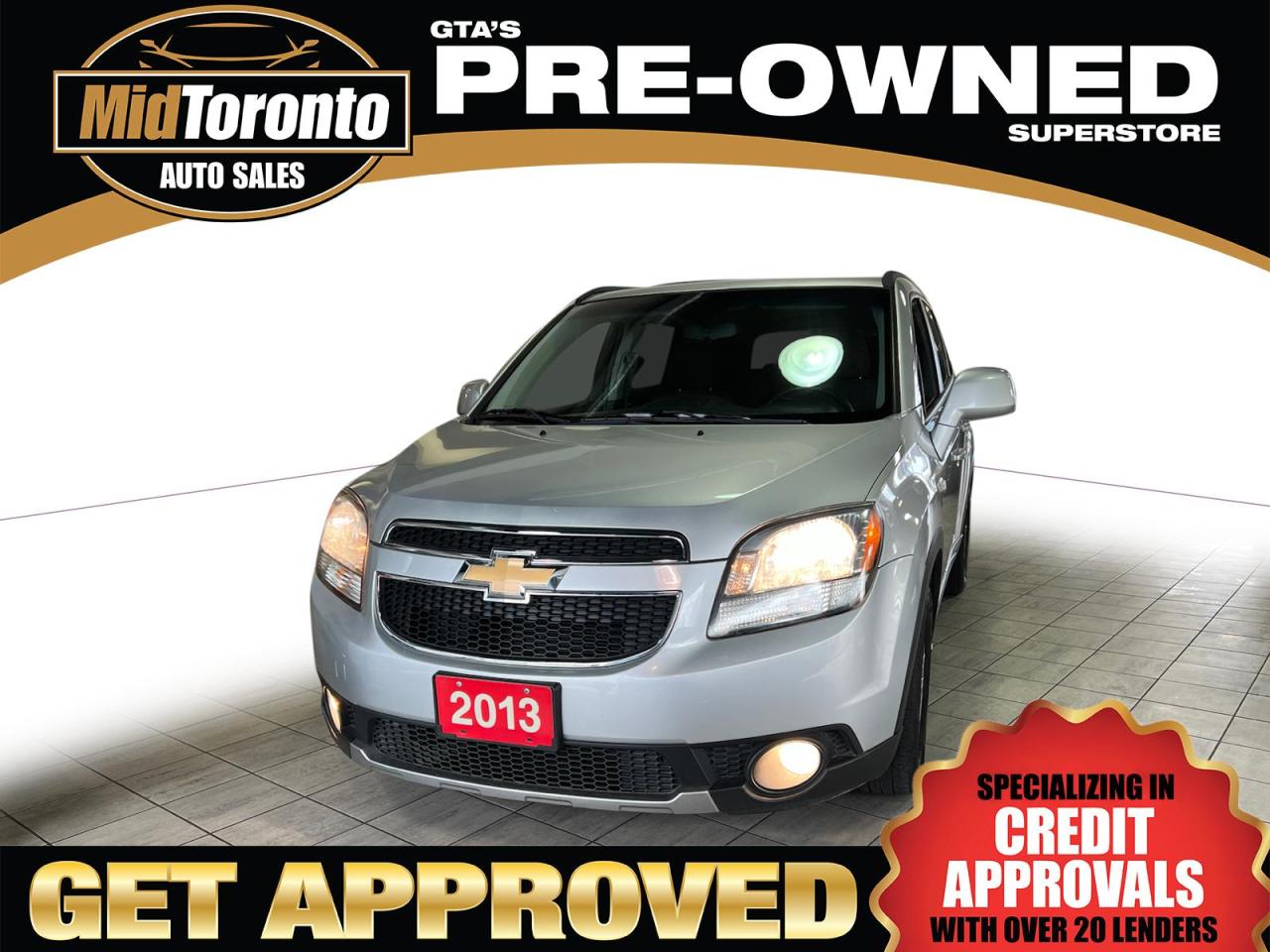 Used 2013 Chevrolet Orlando LT - 7 Passenger - Excellent Condition - Well Equipped - Certified - No Accidents for sale in North York, ON