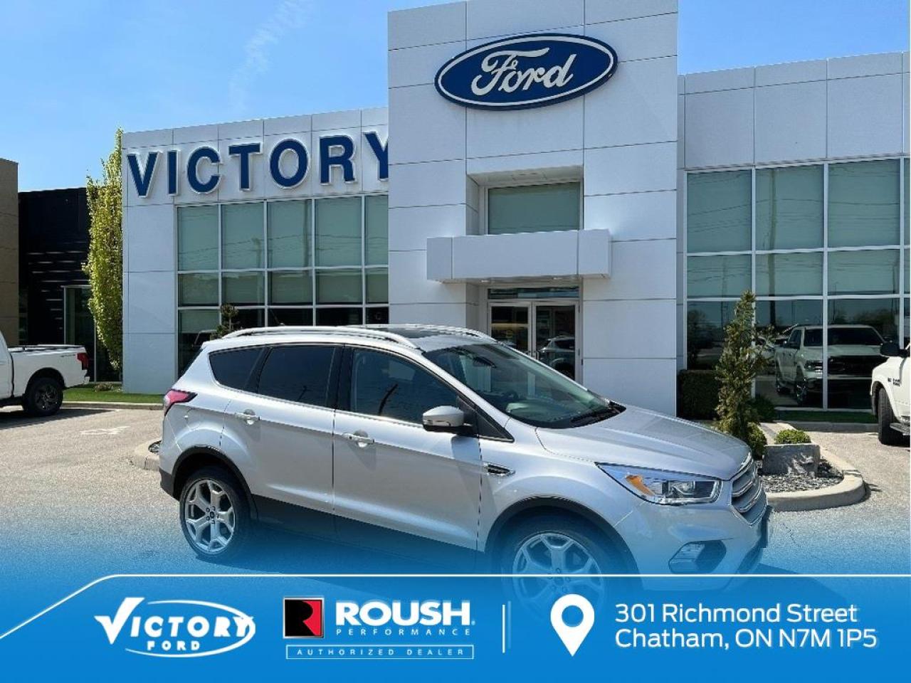 Used 2018 Ford Escape Titanium | Panoramic roof | Navigation | Leather i for sale in Chatham, ON