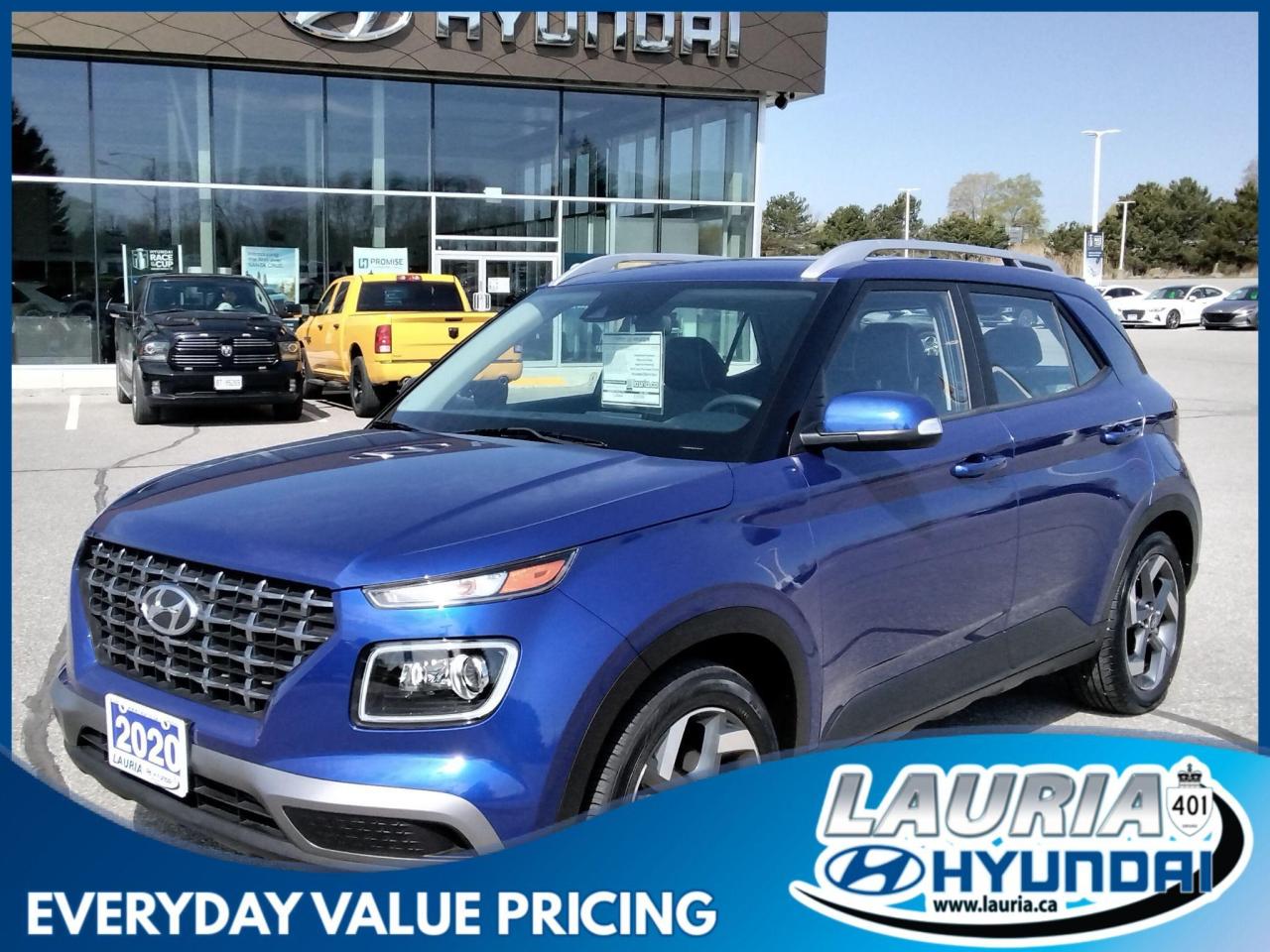Used 2020 Hyundai Venue 1.6L FWD Ultimate - SUPER LOW KMS / LOADED for sale in Port Hope, ON