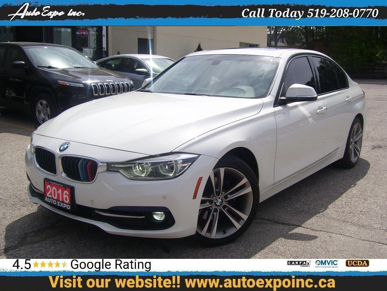 2016 BMW 3 Series X Drive, Certified,Bluetooth,Fog Lights,Sunroof - Photo #1