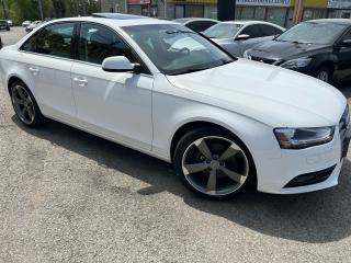 Used 2014 Audi A4 Progressiv/AWD/NAVI/CAMERA/LEATHER/ROOF/ALLOYS++ for sale in Scarborough, ON