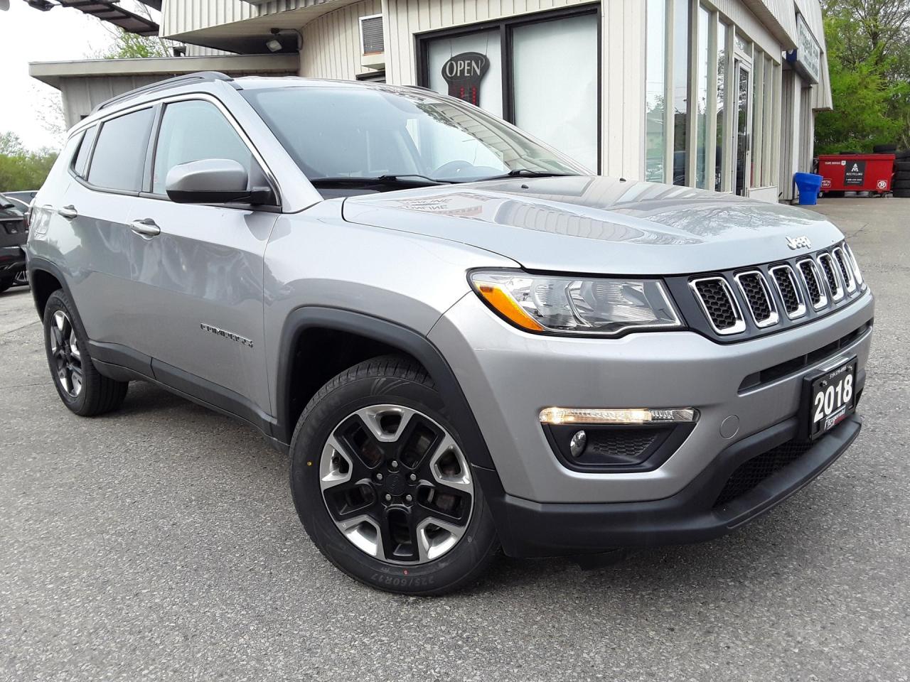 Used 2018 Jeep Compass NORTH 4X4 - ALLOYS! BLUETOOTH! REMOTE START! for sale in Kitchener, ON