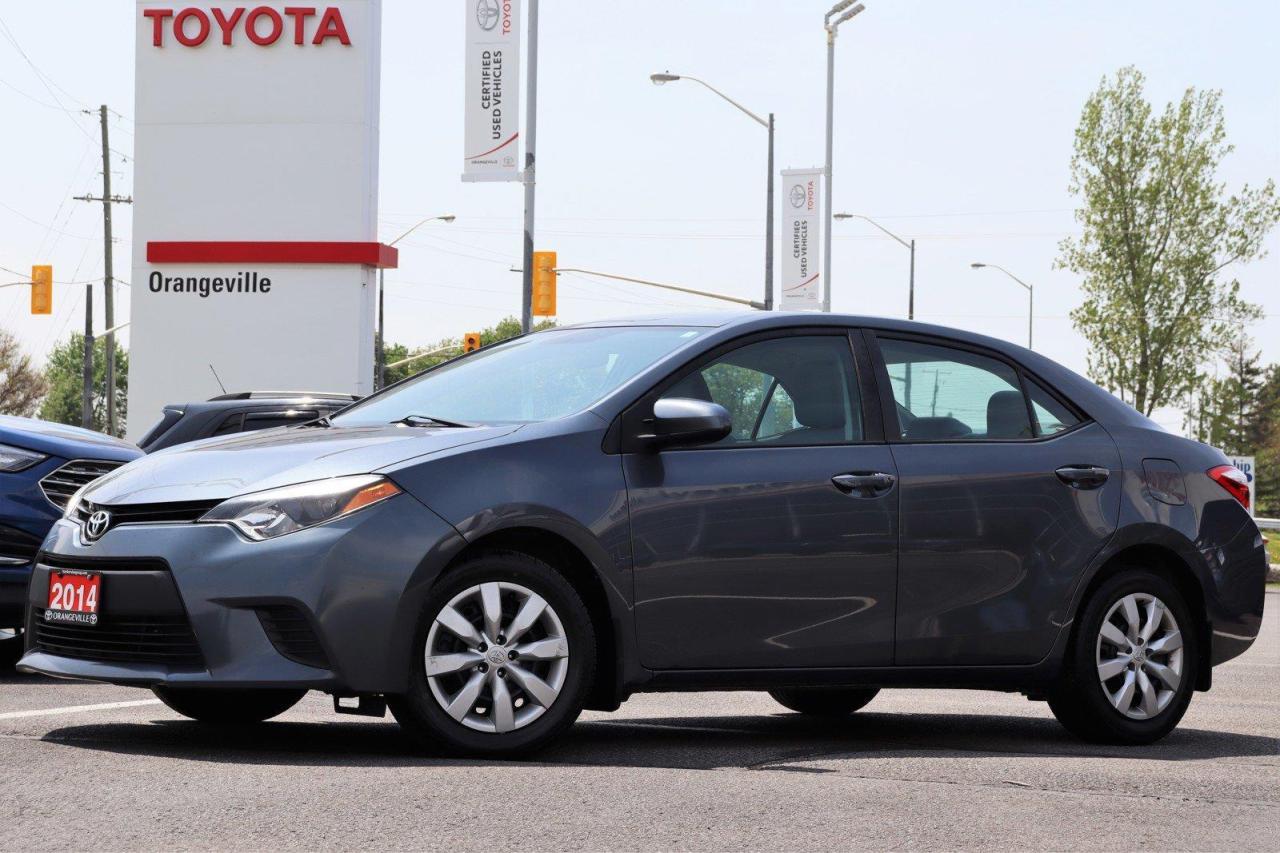 Used 2014 Toyota Corolla LE, SAFETY CERTIFIED, 2 SETS OF TIRES & RIMS, HEATED SEATS, BLUETOOTH, CLEAN CARFAX for sale in Orangeville, ON