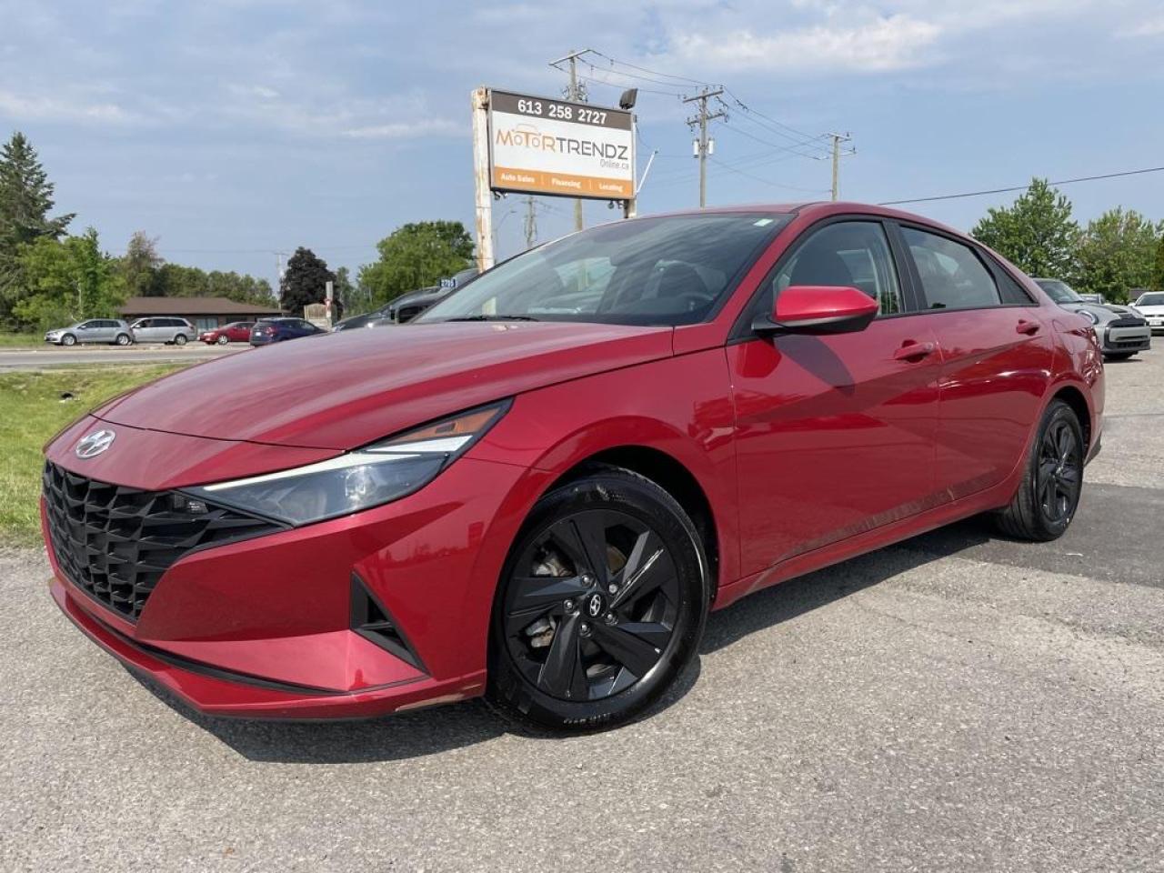 Used 2021 Hyundai Elantra Preferred w/Sun & Tech Pkg Sunroof! Heated Steering and Seats! for sale in Kemptville, ON