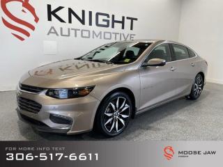 New 2018 Chevrolet Malibu LT | Accident Free | Apple CarPlay | Android Auto for sale in Moose Jaw, SK