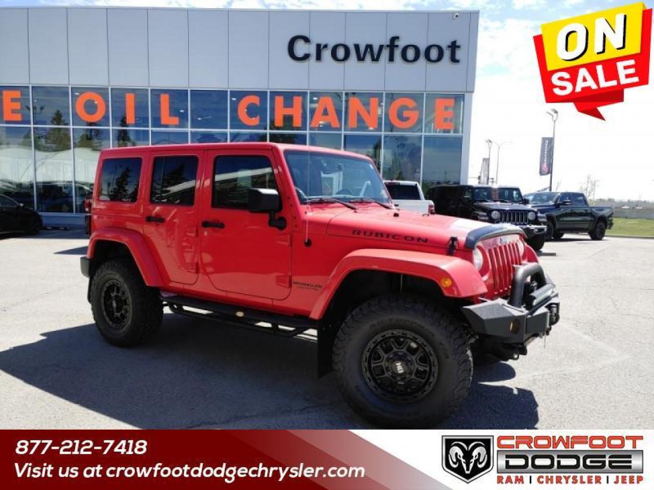 Used 2013 Jeep Wrangler Unlimited Rubicon for sale in Calgary, AB