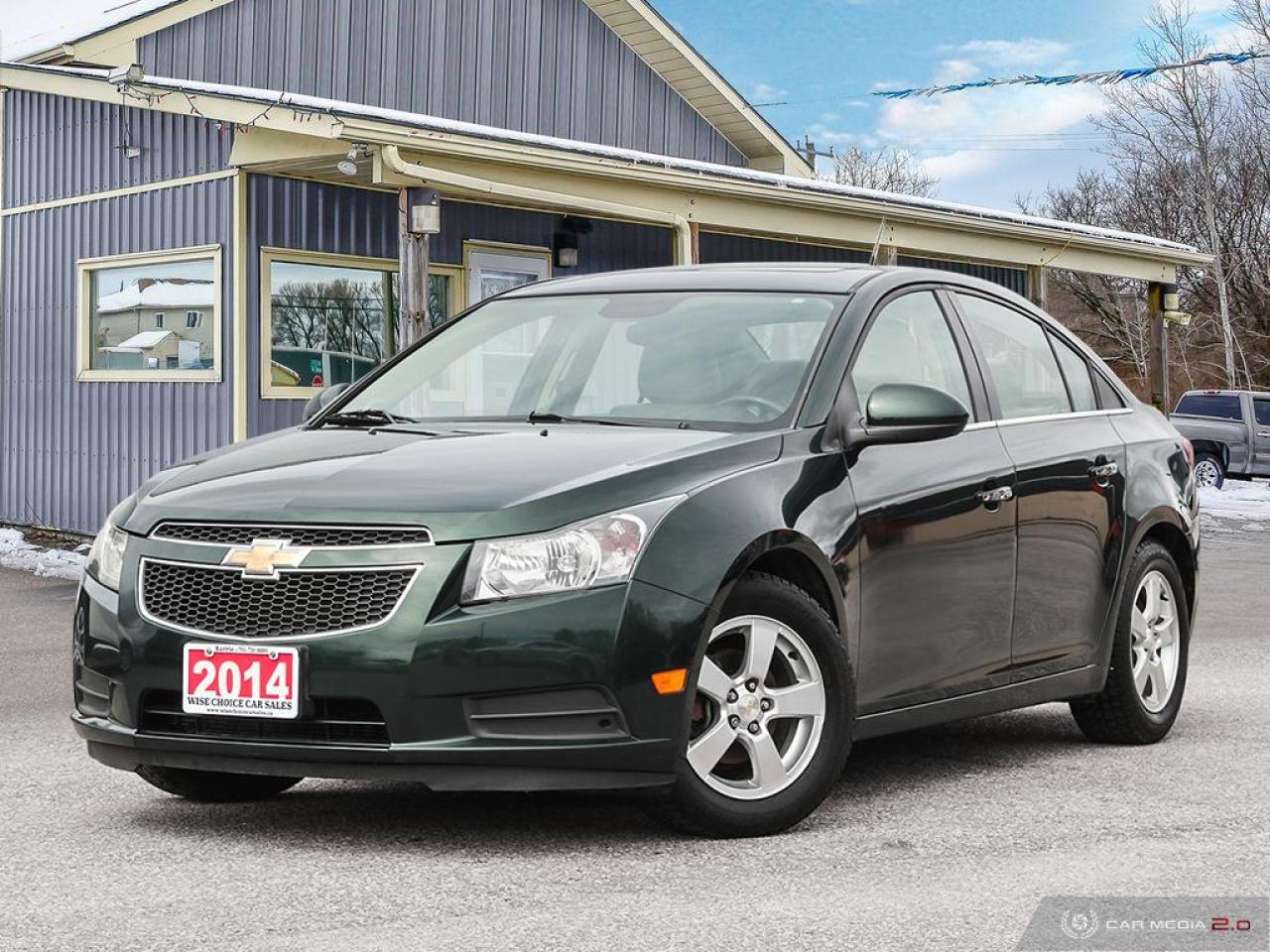 Used 2014 Chevrolet Cruze 4dr Sdn 2LT,REMOTE START,R/V CAM,PWR S/ROOF,H/SEAT for sale in Orillia, ON