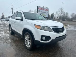 <p><span style=font-size: 14pt;><strong>2011 KIA SORENTO EX AWD! </strong></span></p><p><span style=font-size: 14pt;><strong>NO ACCIDENTS // CERTIFIED // VERY CLEAN // DRIVES AMAZING </strong></span></p><p> </p><p> </p><p><span style=font-size: 14pt;><strong>CARS IN LOBO LTD. (Buy - Sell - Trade - Finance) <br /></strong></span><span style=font-size: 14pt;><strong style=font-size: 18.6667px;>Office# - 519-666-2800<br /></strong></span><span style=font-size: 14pt;><strong>TEXT 24/7 - 226-289-5416<br /></strong></span></p><p> </p><p> </p><p> </p><p><span style=font-size: 12pt;>-> LOCATION <a title=Location  href=https://www.google.com/maps/place/Cars+In+Lobo+LTD/@42.9998602,-81.4226374,15z/data=!4m5!3m4!1s0x0:0xcf83df3ed2d67a4a!8m2!3d42.9998602!4d-81.4226374 target=_blank rel=noopener>6355 Egremont Dr N0L 1R0 - 6 KM from fanshawe park rd and hyde park rd in London ON</a><br />-> Quality pre owned local vehicles. CARFAX available for all vehicles <br />-> Certification is included in price unless stated AS IS or ask about our AS IS pricing<br />-> We offer Extended Warranty on our vehicles inquire for more Info<br /></span><span style=font-size: small;><span style=font-size: 12pt;>-> All Trade ins welcome (Vehicles,Watercraft, Motorcycles etc.)</span><br /><span style=font-size: 12pt;>-> Financing Available on qualifying vehicles <a title=FINANCING APP href=https://carsinlobo.ca/fast-loan-approvals/ target=_blank rel=noopener>APPLY NOW -> FINANCING APP</a></span><br /><span style=font-size: 12pt;>-> Register & license vehicle for you (Licensing Extra)</span><br /><span style=font-size: 12pt;>-> No hidden fees, Pressure free shopping & most competitive pricing</span></span></p><p> </p><p><span style=font-size: small;><span style=font-size: 12pt;>MORE QUESTIONS? FEEL FREE TO CALL (519 666 2800)/TEXT 226 289 5416</span></span><span style=font-size: 12pt;>/EMAIL (Sales@carsinlobo.ca)</span></p>