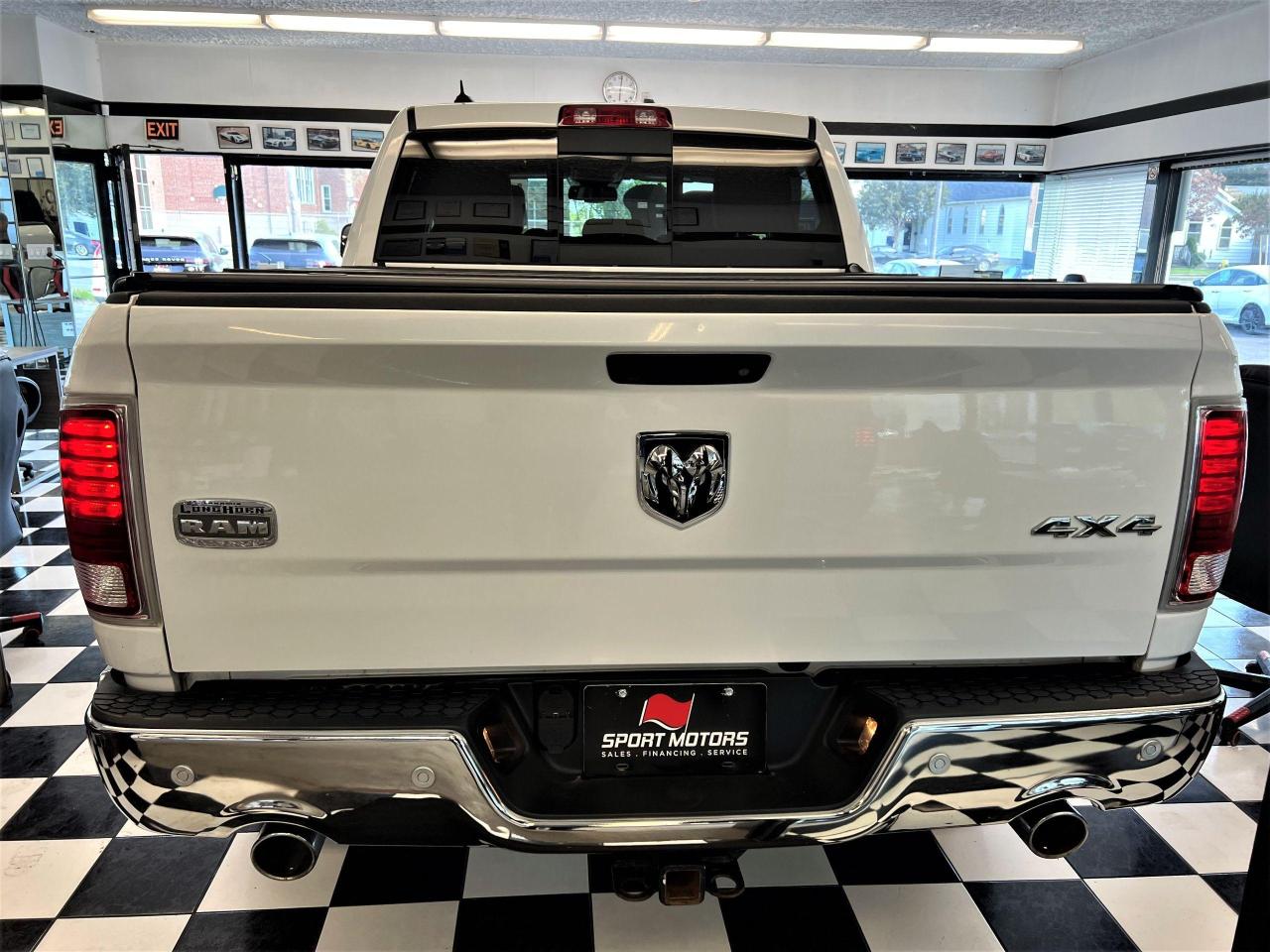 2018 RAM 1500 Laramie Longhorn Crew ECO Diesel 4x4+CLEAN CARFAX - Photo #3