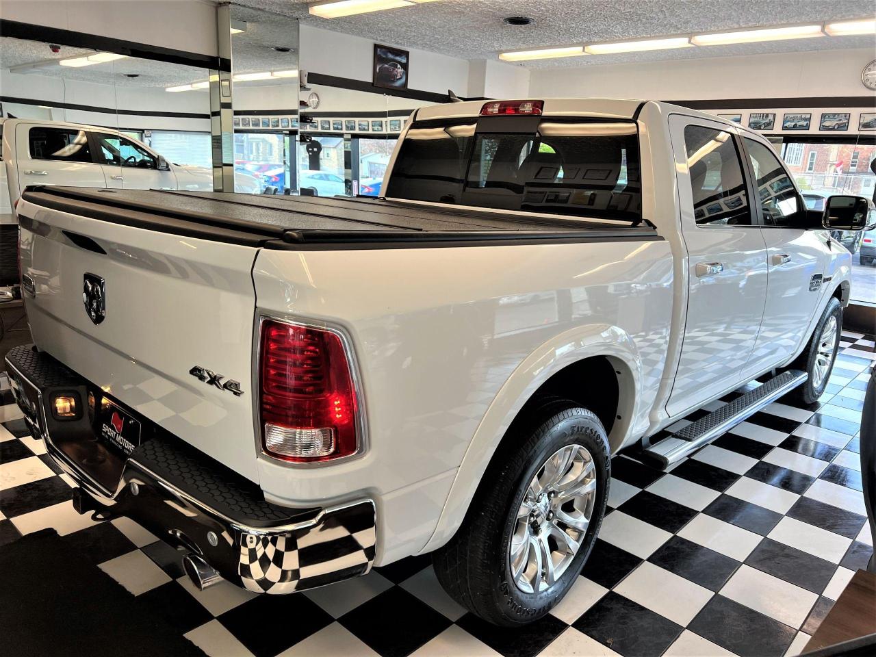 2018 RAM 1500 Laramie Longhorn Crew ECO Diesel 4x4+CLEAN CARFAX Photo4