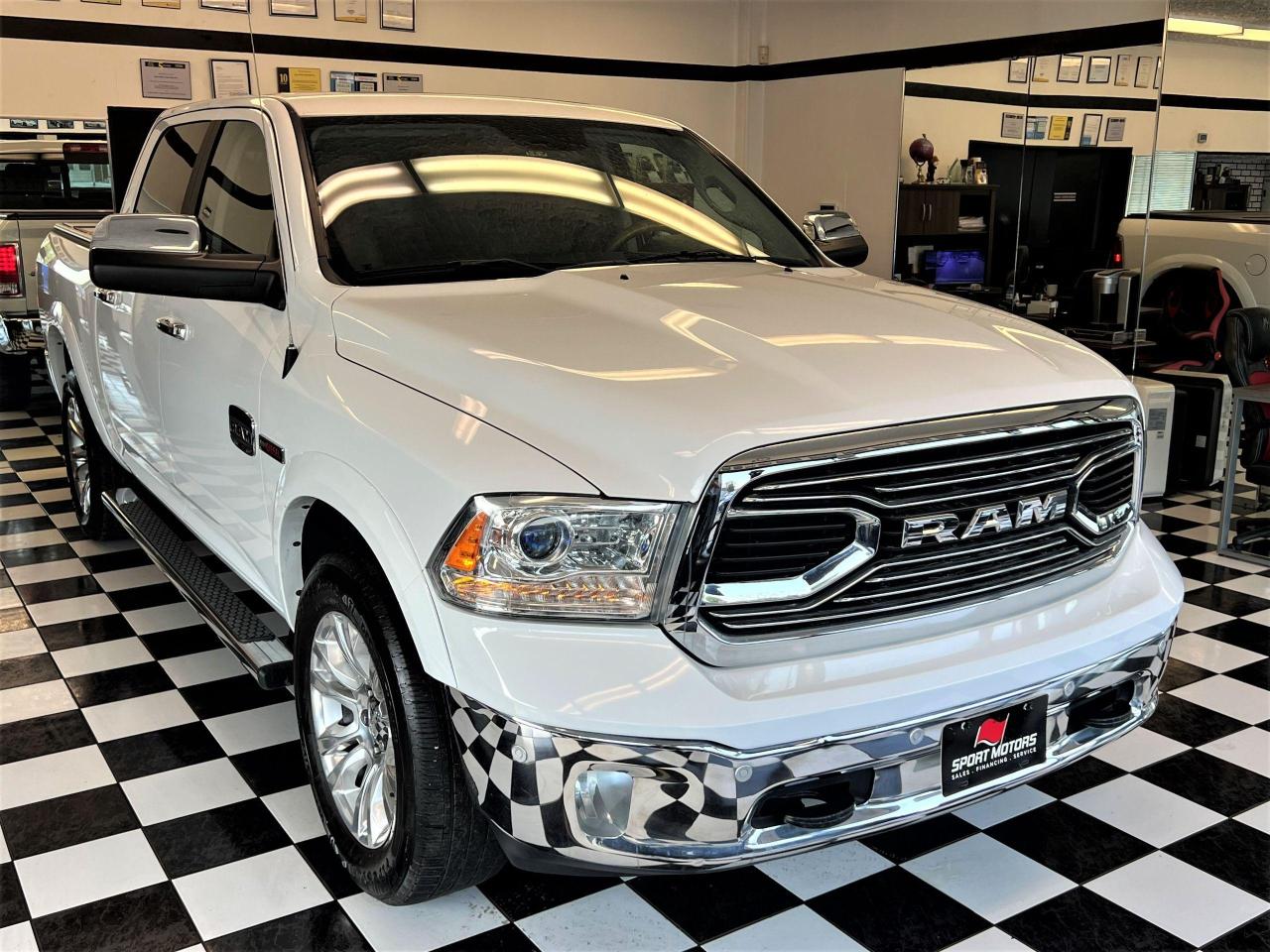 2018 RAM 1500 Laramie Longhorn Crew ECO Diesel 4x4+CLEAN CARFAX Photo73