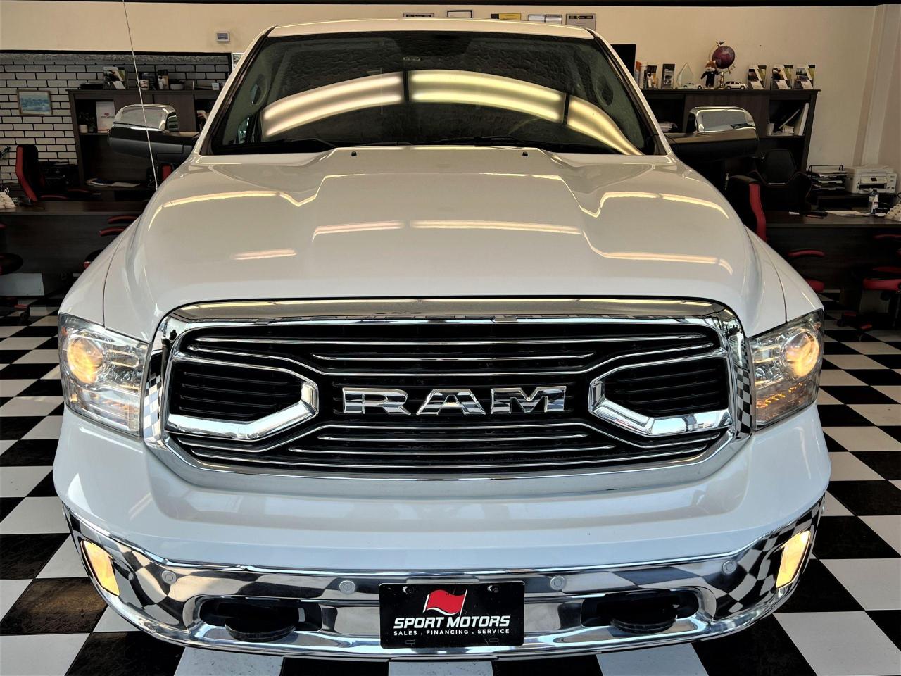 2018 RAM 1500 Laramie Longhorn Crew ECO Diesel 4x4+CLEAN CARFAX Photo74