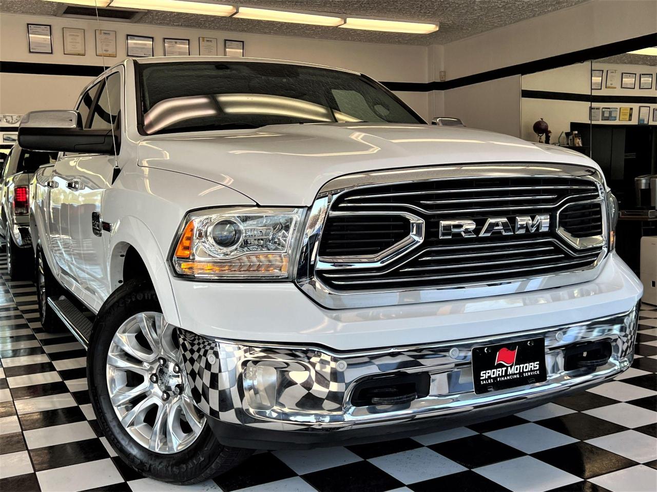 2018 RAM 1500 Laramie Longhorn Crew ECO Diesel 4x4+CLEAN CARFAX Photo83