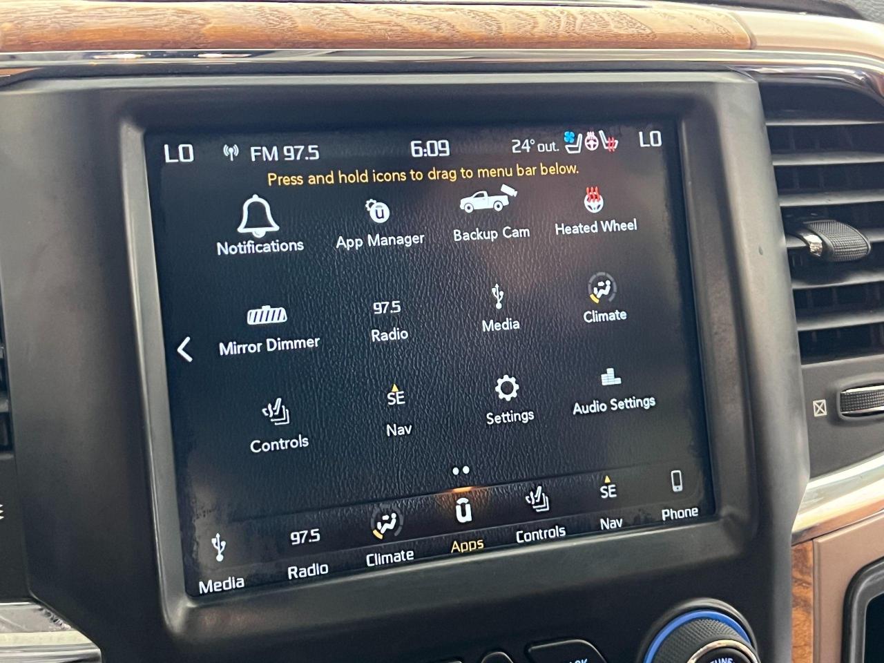 2018 RAM 1500 Laramie Longhorn Crew ECO Diesel 4x4+CLEAN CARFAX - Photo #34