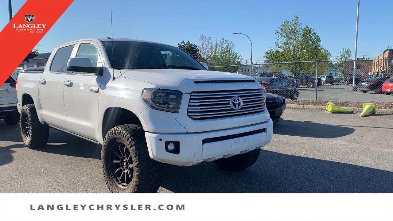 Used 2017 Toyota Tundra Platinum 5.7L V8 6'' Lift | Locally Driven | Tire & Wheel Pkg for sale in Surrey, BC