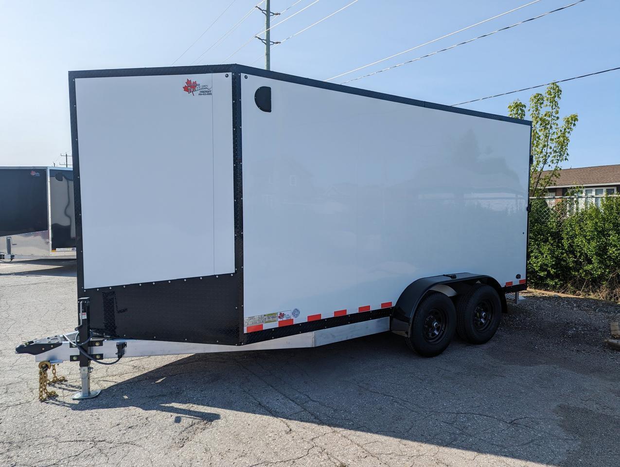 2023 Canadian Trailer Company 7x14 V Nose Cargo Trailer Aluminum