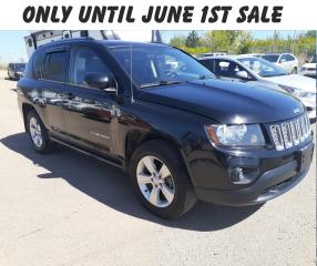 Used 2014 Jeep Compass North, 4x4, Leather, Sunroof,Nav, BU Cam, for sale in Edmonton, AB