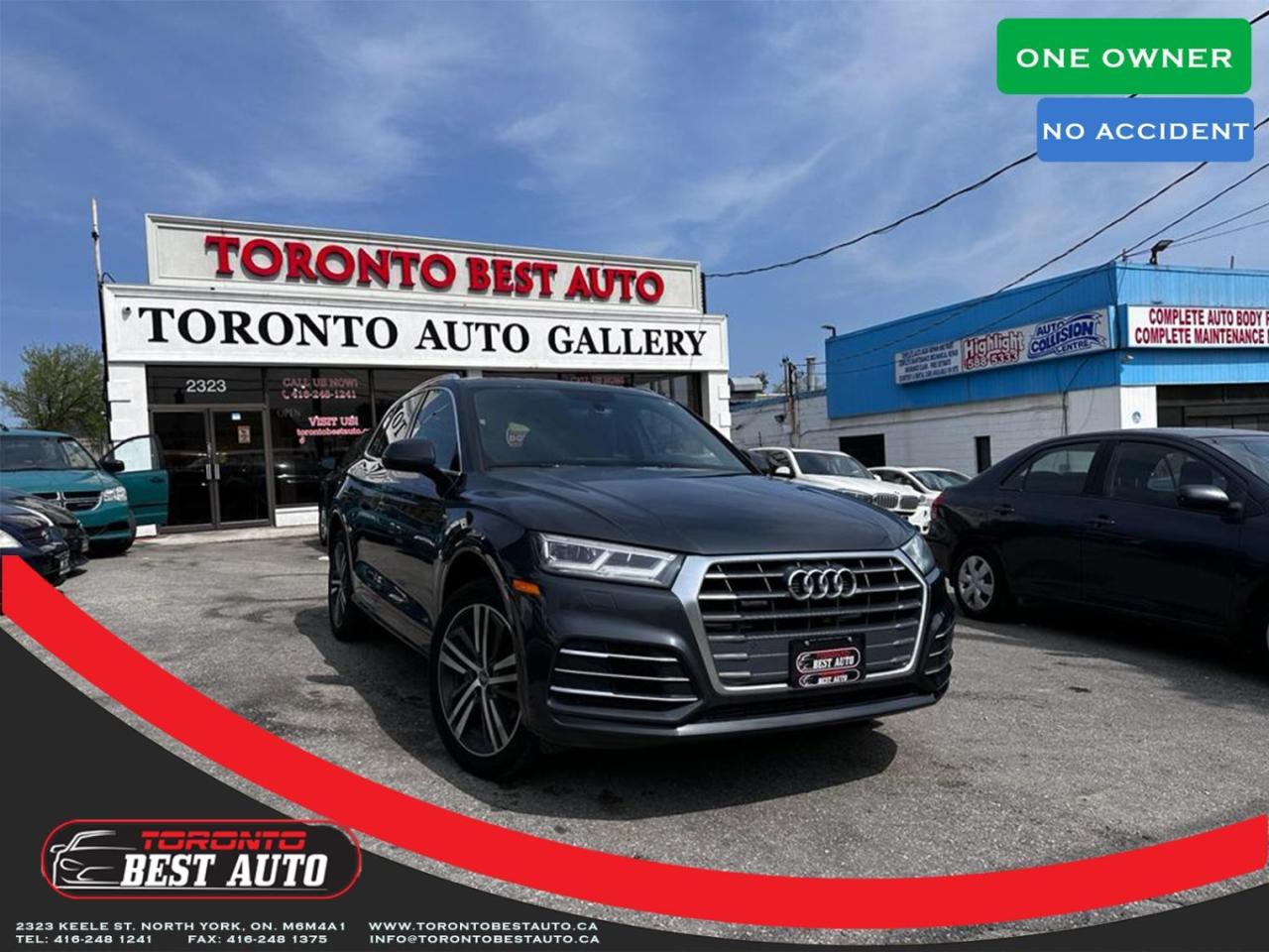 Used 2018 Audi Q5 2.0 TFSI quattro Progressiv S tronic for sale in Toronto, ON